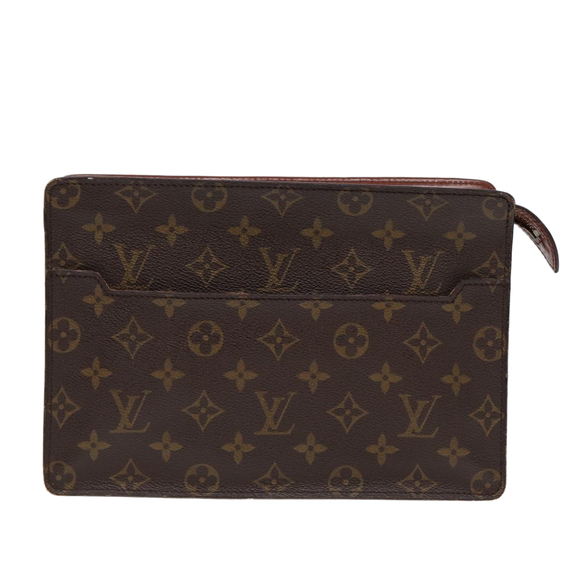 Louis Vuitton Trousse de Toilette Brown Canvas clutch - Picture 1 of 10